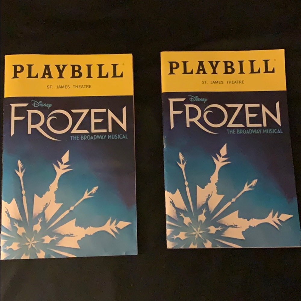 Frozen playbill November 2018